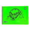 SİNGLE COLOR SPİRALLİ PP KAPAK RESİM DEFTERİ 25*35 *10