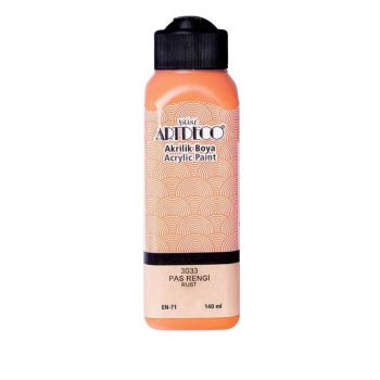 ARTDECO 3033 AKRİLİK BOYA 140 ML PAS RENGİ ARTDECO 3033 AKRİLİK BOYA 140 ML PAS RENGİ