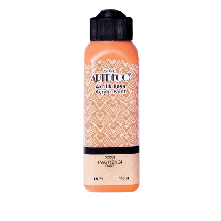 ARTDECO 3033 AKRİLİK BOYA 140 ML PAS RENGİ