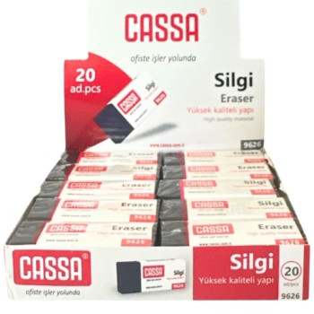 CASSA 9626 SİLGİ 20'Lİ PAKET >