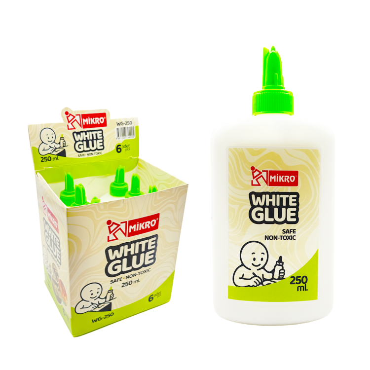 MİKRO WG-250 BEYAZ GLUE TUTKAL 250 ML 6LI