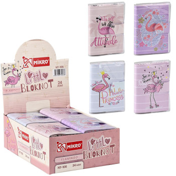 MİKRO NT-106 FLAMINGO NOT DEFTERİ 24'LÜ MİKRO NT-106 FLAMINGO NOT DEFTERİ 24'LÜ