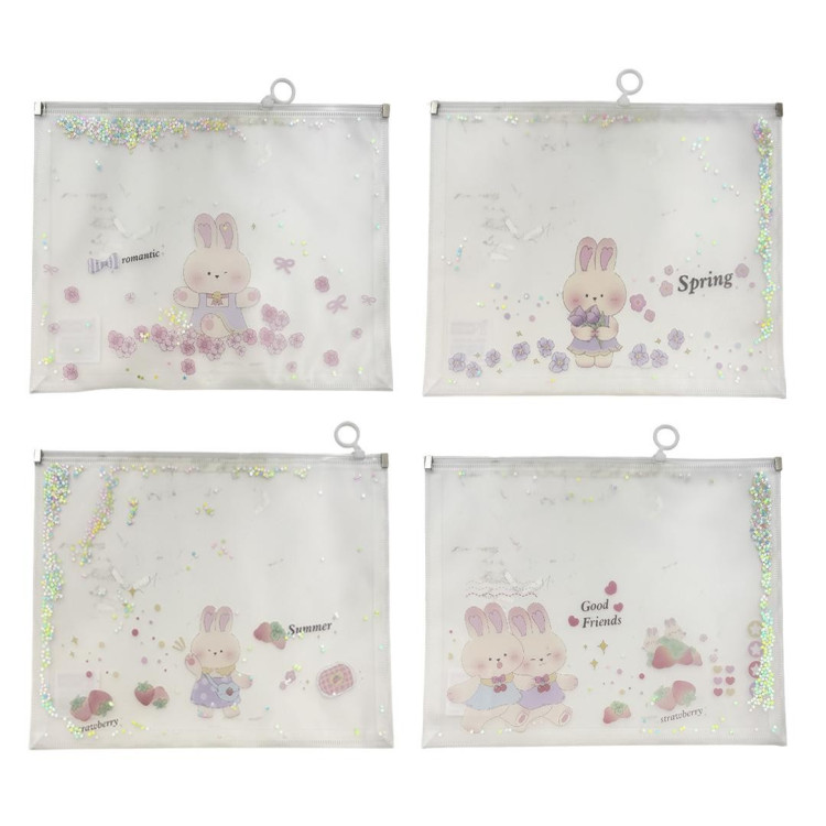 MİKRO DD-04 DESENLİ FERMUARLI DOSYA 12Lİ *40