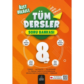 4 ELEMENT TÜM DERSLER SORU BANKASI 8. SINIF 4 ELEMENT TÜM DERSLER SORU BANKASI 8. SINIF