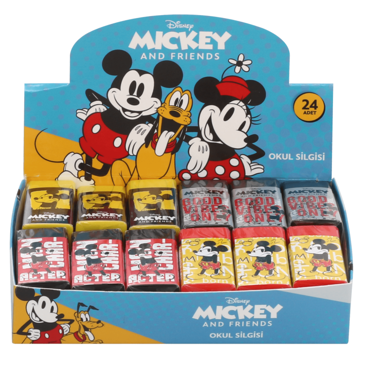 MICKEY 40870B SİLGİ 24LÜ ^*576 >