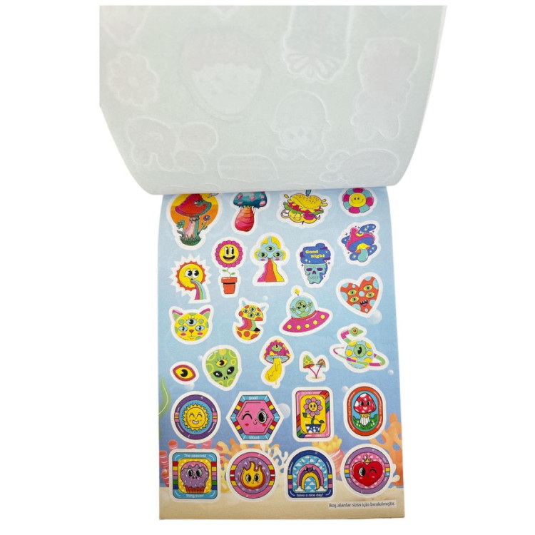 SEVEN SVN-814 A5 BLOK STİCKER DEFTER *50