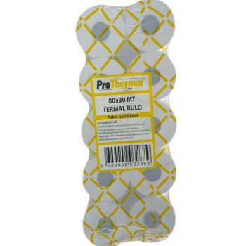 ŞEMS PROTHERMAL 80*30 POS RULOSU 10'LU*24 >