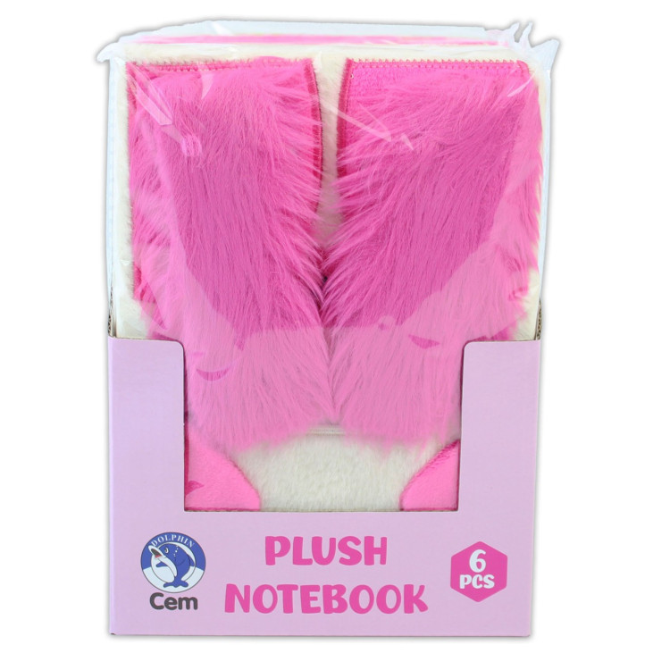 DOLPHIN NB-4492 PELUŞ HATIRA DEFTERİ 6LI