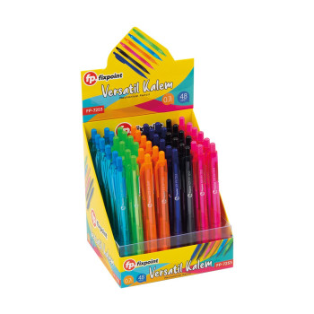 FİXPOİNT FP-7253 VERSATİL KALEM 0.7MM 48'Lİ > FİXPOİNT FP-7253 VERSATİL KALEM 0.7MM 48'Lİ >