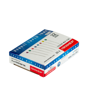 MİMAKS RTİ32 RENKLİ BAŞLI TOPLU İĞNE 48'Lİ *32