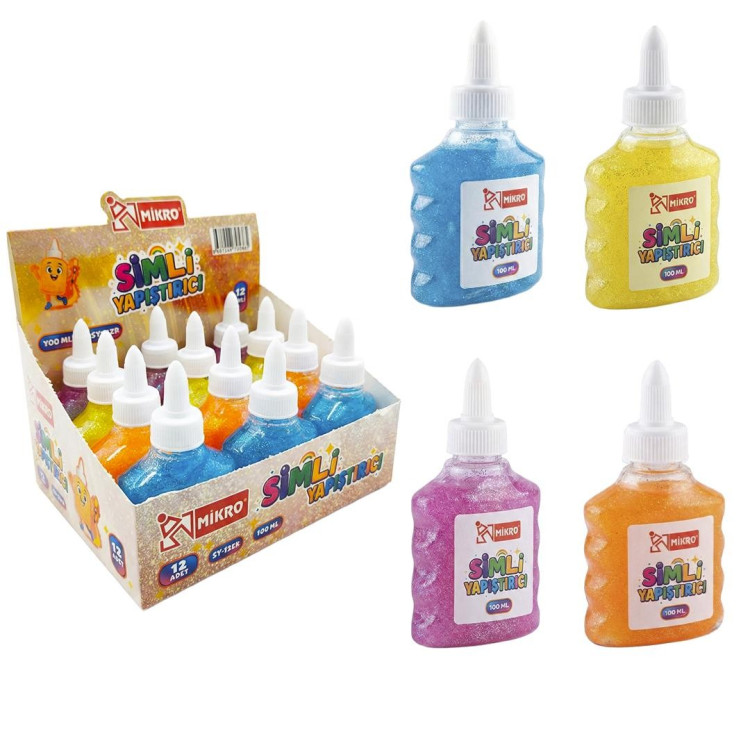MİKRO SY-7528 SPOTRENK  SİMLİ YAPIŞTIRICI 100ML 12Lİ