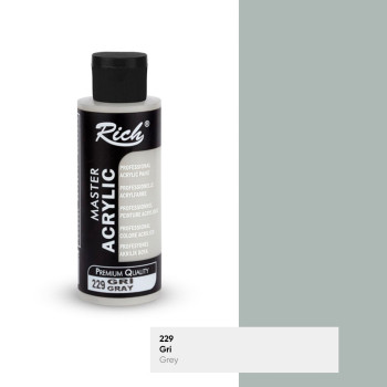 RİCH MASTER 3536 AKRİLİK BOYA GRİ 120CC RİCH MASTER 3536 AKRİLİK BOYA GRİ 120CC