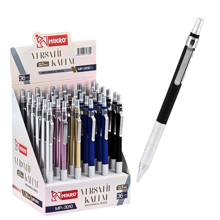 MİKRO MP-3010-36   MECHANICAL VERSATİL KALEM 0.7MM 36LI