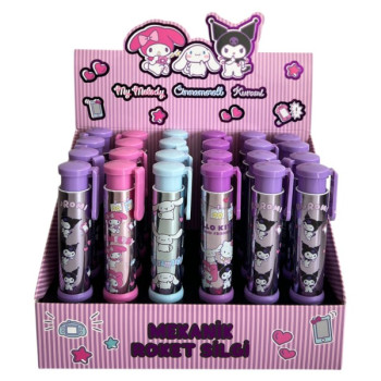 TMN 612315 KUROMİ&MYMELODY&CIN NOMARAL  MEKANİK ROKET SİLGİ 24'LÜ*576