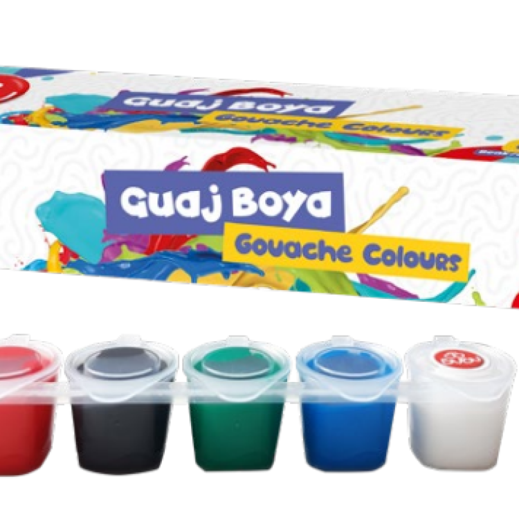 BUBU-GUA002 GUAJ BOYA 6 RENK 20 ML* 48