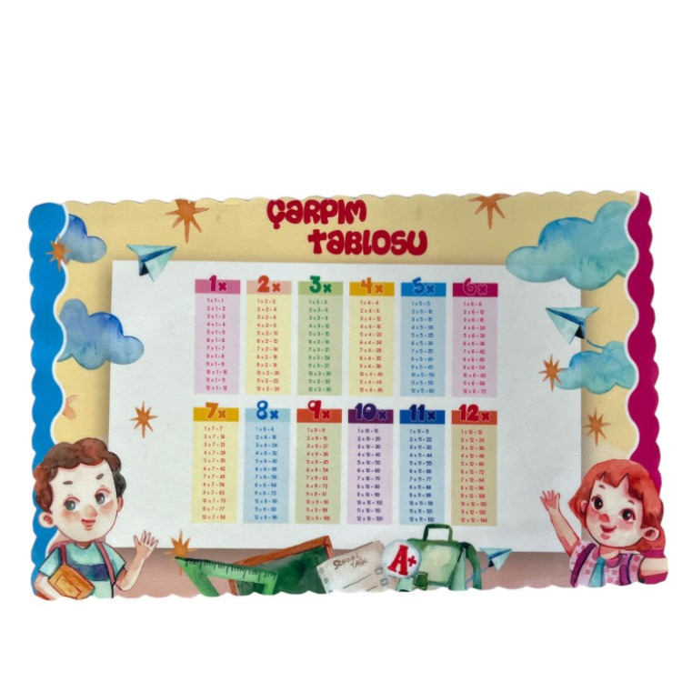 YIKANABİLİR  BESLENME ÖRTÜSÜ 12Lİ*167