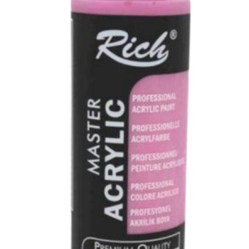 RİCH MASTER 2122 AKRİLİK BOYA PEMBE 120CC RİCH MASTER 2122 AKRİLİK BOYA PEMBE 120CC