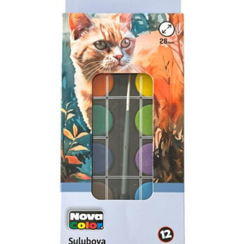 NOVA COLOR NC-237 12 RENK SULU BOYA*96