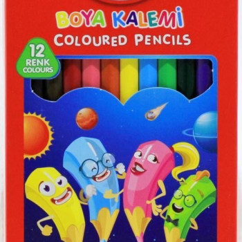 FATİH 33112 KURUBOYA 12 RENK TAM BOY 12'Lİ*24 FATİH 33112 KURUBOYA 12 RENK TAM BOY 12'Lİ*24