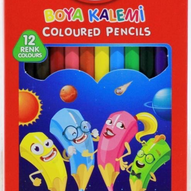 FATİH KURUBOYA 12 RENK TAM BOY 12Lİ PAKET *24**********