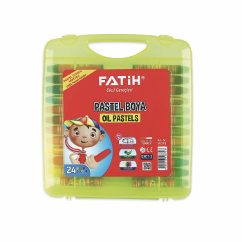 FATİH ÇANTALI PASTEL BOYA 24 RENK *36 FATİH ÇANTALI PASTEL BOYA 24 RENK *36