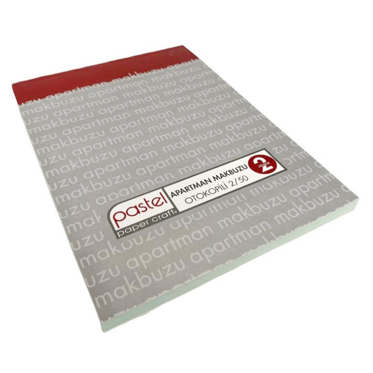 PASTEL 2/50 OTOKOPİLİ APARTMAN MAKBUZU *12