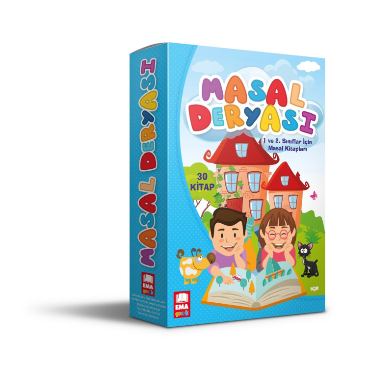 EMA ÇOCUK MASAL DERYASI 1.VE2.SINIF 30 KİTAP