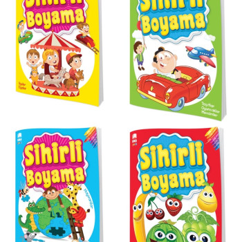 EMA SİHİRLİ BOYAMA KİTABI (4)*40 EMA SİHİRLİ BOYAMA KİTABI (4)*40