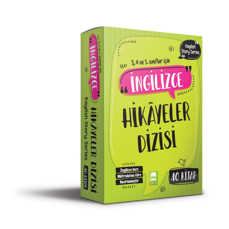 EMA İNGİLİZCE HİKAYE SERİSİ 4 VE 5. SINIF 40 KİTAP