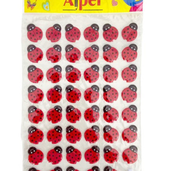 ALPER ALP044 47 AD.UĞURBÖCEĞİ BÜYÜK STİCKER 12'Lİ ALPER ALP044 47 AD.UĞURBÖCEĞİ BÜYÜK STİCKER 12'Lİ
