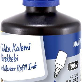 BRONS BR-354 TAHTA KALEMİ MÜREKKEBİ MAVİ 100CC 6'LI *24 BRONS BR-354 TAHTA KALEMİ MÜREKKEBİ MAVİ 100CC 6'LI *24