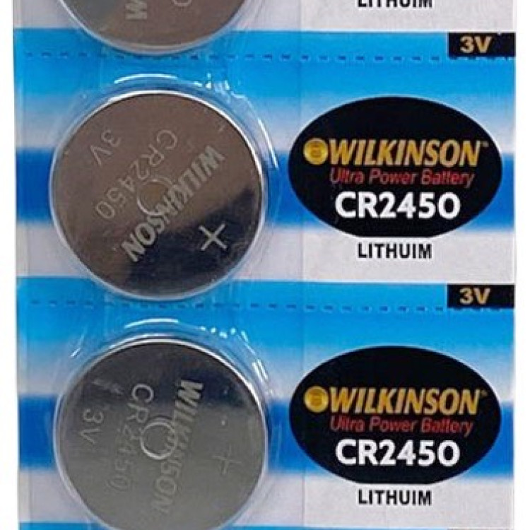 WILKINSON CR2450 LITHUIM PİL 5Lİ*20
