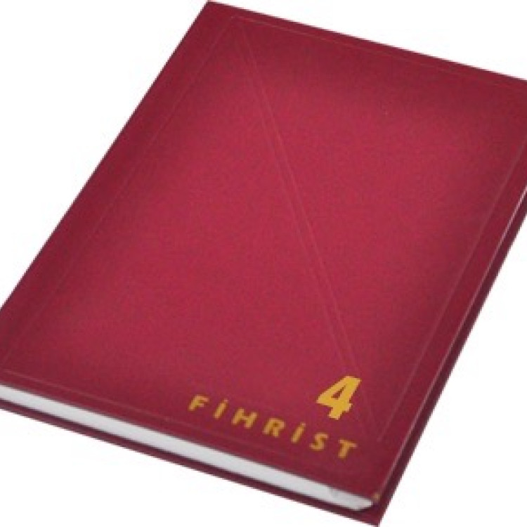 E240-4 GÜRPAŞ 17*24 CİLT BEZLİ TİCARİ FİHRİST 4LÜ