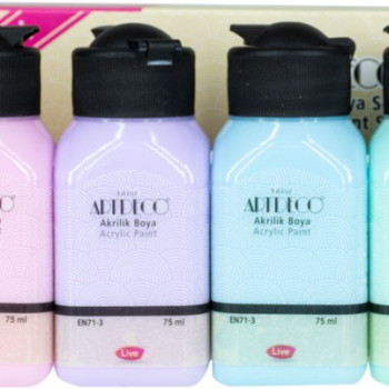 ARTDECO AS2 AKRİLİK BOYA 6*75ML PASTEL*30 > ARTDECO AS2 AKRİLİK BOYA 6*75ML PASTEL*30 >
