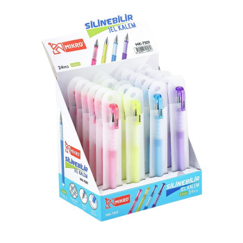 MİKRO MK-7301 SİLİNEBİLİR JEL KALEM 24'LÜ MİKRO MK-7301 SİLİNEBİLİR JEL KALEM 24'LÜ