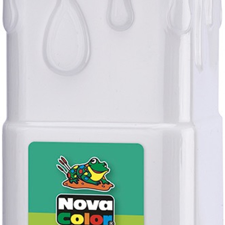 NOVA COLOR NC-374 BEYAZ PARMAK BOYASİ 500 GR*24