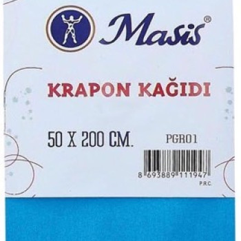 MASİS PGR01 KRAPON KAĞIDI MAVİ 10'LU MASİS PGR01 KRAPON KAĞIDI MAVİ 10'LU
