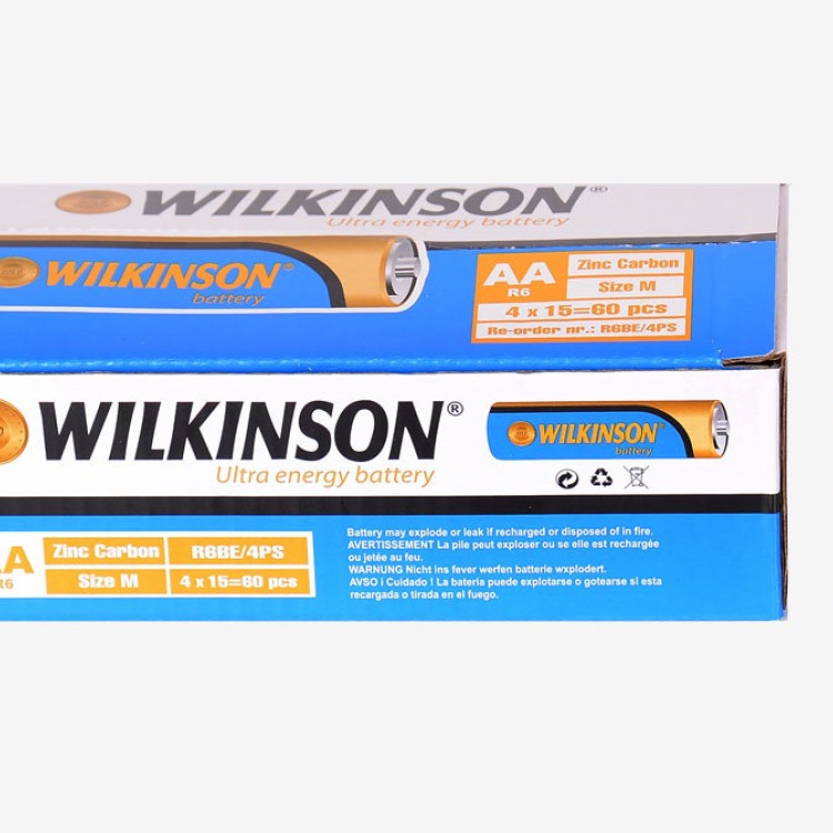 WILKINSON R6 KALEM PİL 60LI