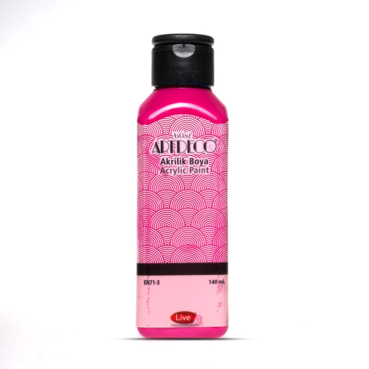 ARTDECO 3653 AKRİLİK BOYA 140ML FUŞYA *144 >