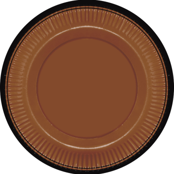 Karton Tabak Retro 23cm 8li -Tarçın- Karton Tabak Retro 23cm 8li -Tarçın-