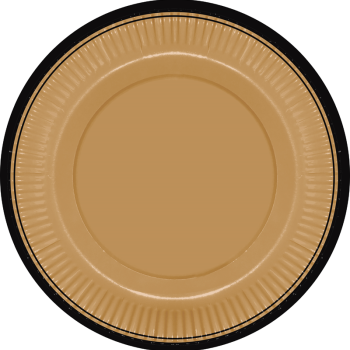 Karton Tabak Retro 23cm 8li -Mum Işığı- Karton Tabak Retro 23cm 8li -Mum Işığı-