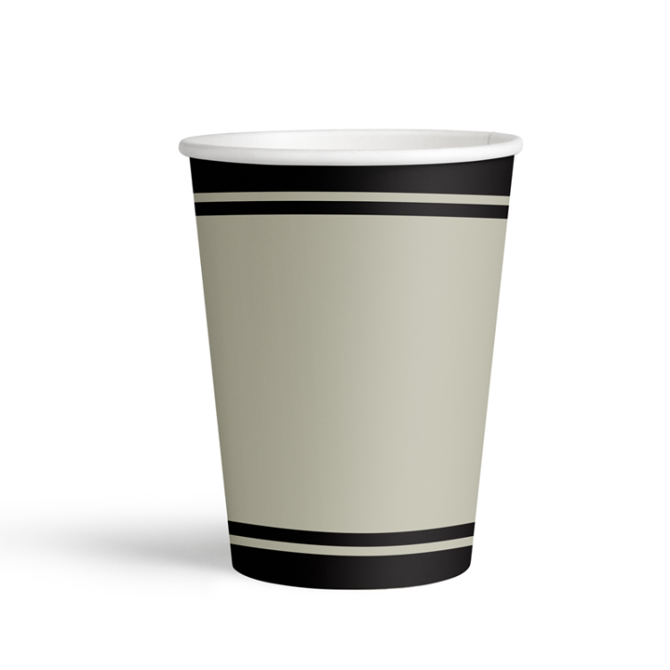 Karton Bardak 8oz 8li -Retro Vanilya Çiçeği- Karton Bardak 8oz 8li -Retro Vanilya Çiçeği-