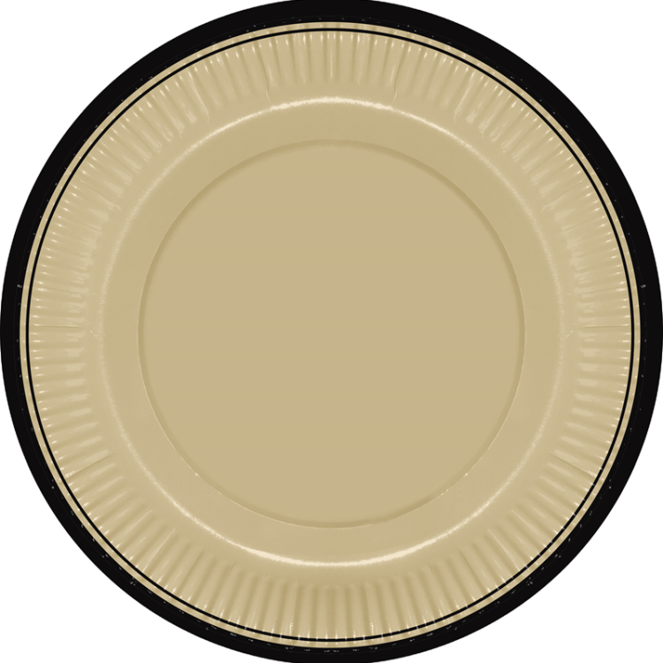 Karton Tabak Retro 23cm 8li -Acıbadem- Karton Tabak Retro 23cm 8li -Acıbadem-