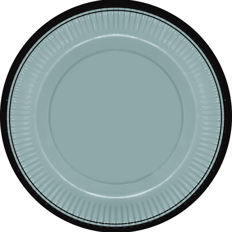 Karton Tabak Retro 23cm 8li -Ada Mavisi- Karton Tabak Retro 23cm 8li -Ada Mavisi-