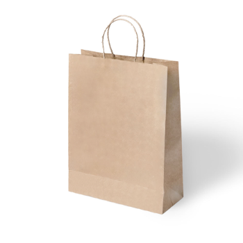 25x12x31 Büküm Saplı Poşet -Kraft- 25x12x31 Büküm Saplı Poşet -Kraft-