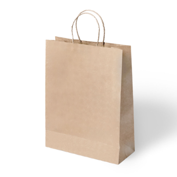 31x12x41 Büküm Saplı Poşet -Kraft- 31x12x41 Büküm Saplı Poşet -Kraft-