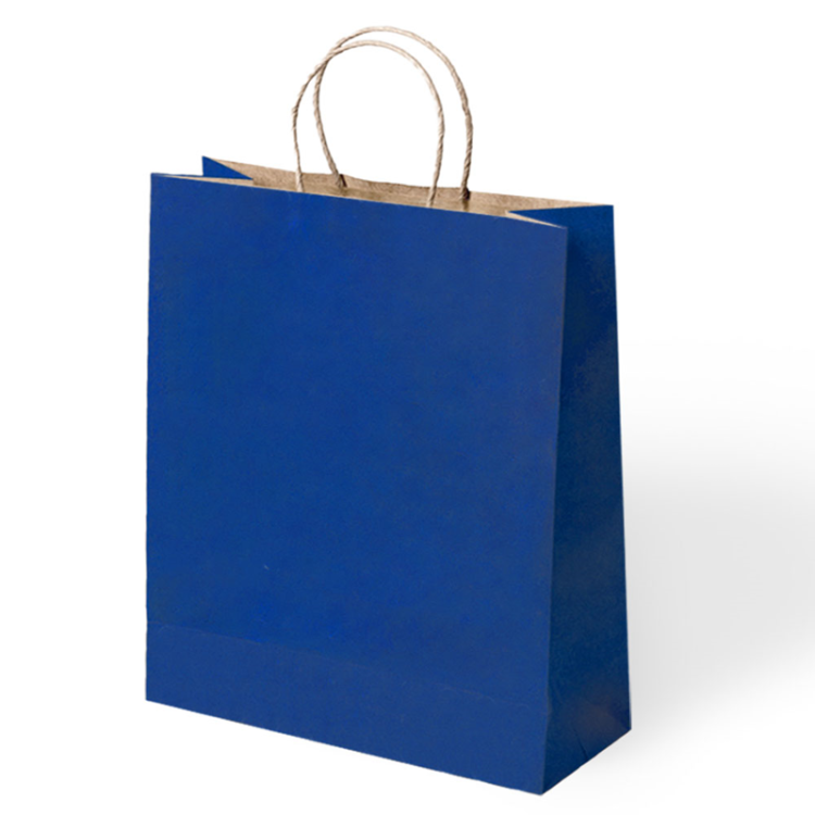 45x12x50 Büküm Saplı Poşet -Lacivert- 45x12x50 Büküm Saplı Poşet -Lacivert-