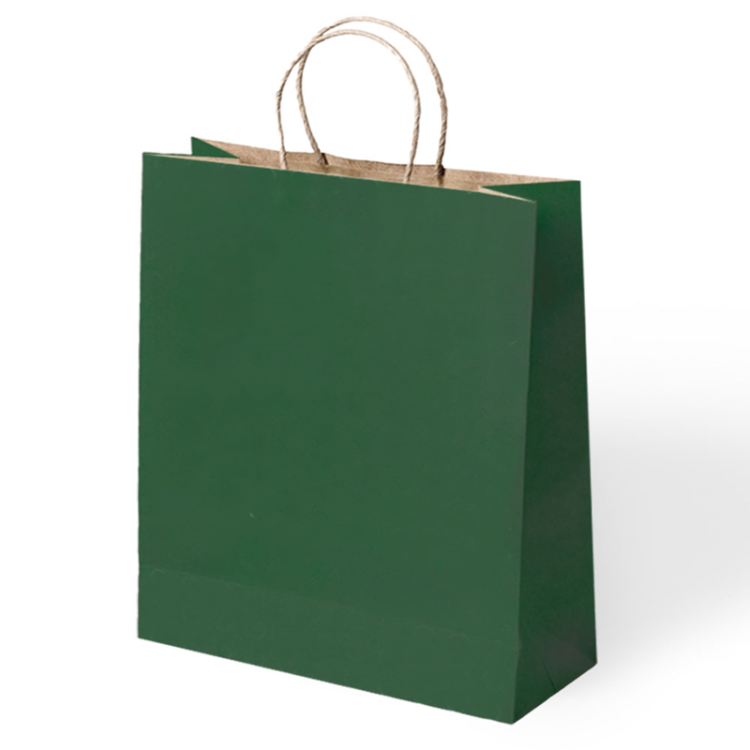 45x12x50 Büküm Saplı Poşet -Yeşil- 45x12x50 Büküm Saplı Poşet -Yeşil-