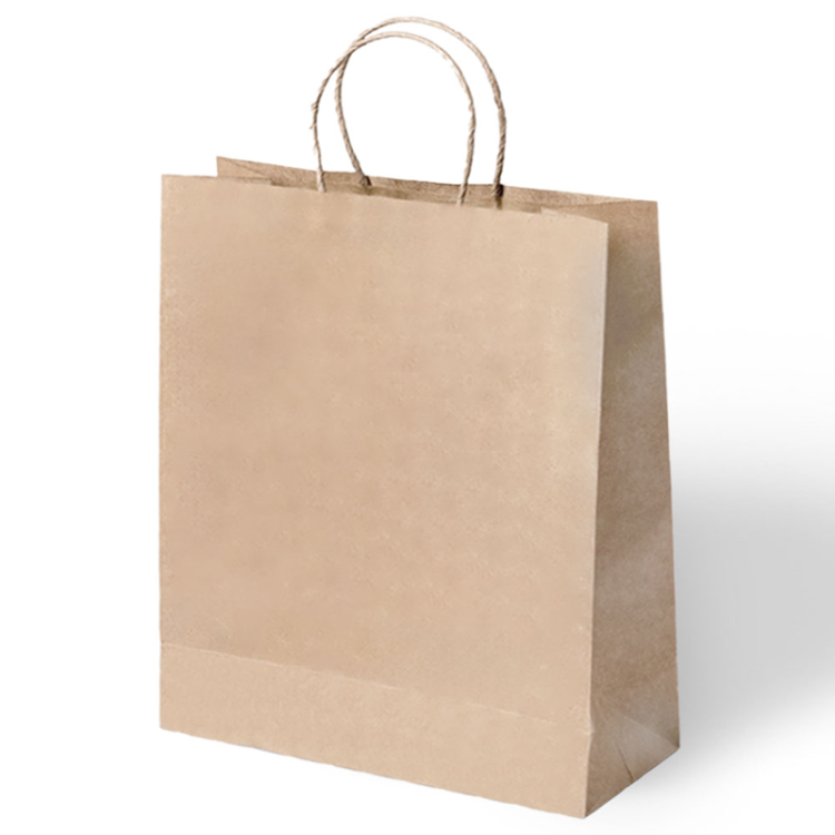 45x12x50 Büküm Saplı Poşet -Kraft- 45x12x50 Büküm Saplı Poşet -Kraft-