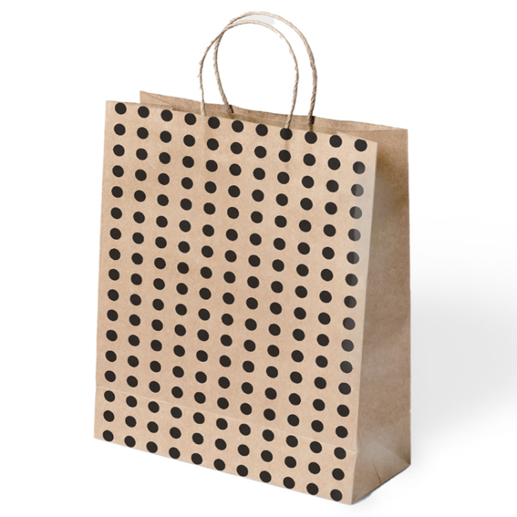 45x12x50 Büküm Saplı Poşet -Puanlı- 45x12x50 Büküm Saplı Poşet -Puanlı-